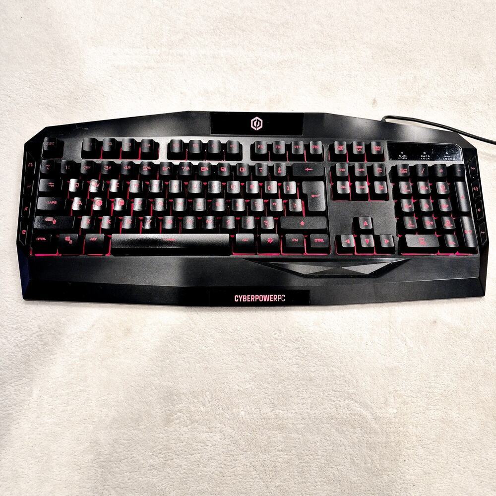 CyberPowerPC led gaming keyboard wired USB